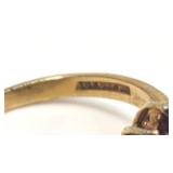 Pretty 18k Ring - Size 10