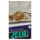 203.38g Untested Gold Jewelry