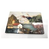 Beautiful Vintage "Il Mosaico Di Firenze" Inlaid Stone Mosaic