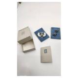 Retired James Avery Sterling Silver "Thistle" Pin with Rare Matching Earrings