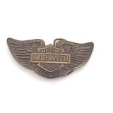 Vintage Brass Harley Davidson Belt Buckle