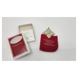 Vintage 1988 Reed & Barton Sterling Silver Ornament w/ Original Packaging