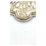 Towle 1984 Sterling Silver Christmas Floral Ornament