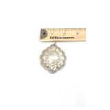 Towle 1984 Sterling Silver Christmas Floral Ornament