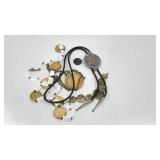 Miscellaneous Coin-Themed Estate Jewelry Pieces