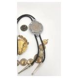 Miscellaneous Coin-Themed Estate Jewelry Pieces