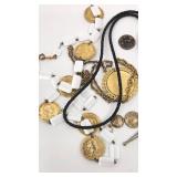 Miscellaneous Coin-Themed Estate Jewelry Pieces