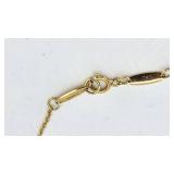 Beautiful Tiffany & CO Elsa Peretti "Open Heart" Pendant Necklace in 18k Yellow Gold