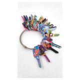 25 Disney and Misc Uncut Key Blanks