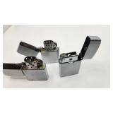 Set of 3 Vintage Lighters...Zippo, Balfour