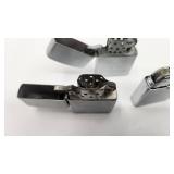 Set of 3 Vintage Lighters...Zippo, Balfour