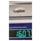 Vintage Taxco Mexico "Comedy & Tragedy" Sterling Silver Pin