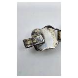 Antique Handmade Sterling Silver and Turquoise Bracelet w/ Matching Ring