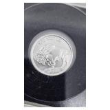 Brilliant Uncirculated .999 Fine Silver Buffalo Round