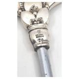 Extremely Rare Georg Jensen Sterling Silver "Cactus