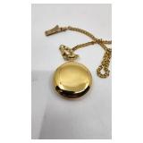 Gold "Grandpa" Pocket Watch with 18" Chain