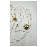 Group of Gold Chains Including 14K and 12K - 50.82g