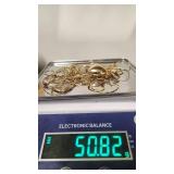 Group of Gold Chains Including 14K and 12K - 50.82g