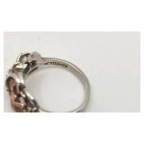 12k and Sterling Black Hills Gold Ring - Size 6.0