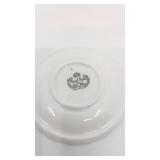 Set of 4 Antique Royal Grafton England Fine Bone China Saucers