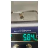 Antique 14k and Black Star Sapphire Grape Motif Ring (...missing 2 stones) - Size 5.25 - 5.84g