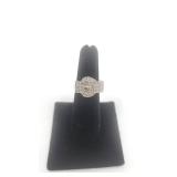 Nice Sterling Silver and Pave