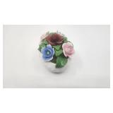 Beautiful Aynsley England Fine Bone China Flower Bouquet Figurine