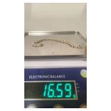 Very Nice Vintage Sterling Silver Bracelet - 7.75"