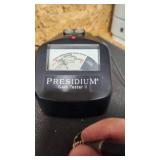 Pretty 14k Gold over Sterling Smoky Quartz and Ruby Cocktail Ring - Size 8.5