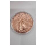 Lot of 3 - Brand New .999 Fine Copper St Gaudens Rounds