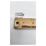 Vintage Sterling Silver Virgin Mary "Miraculous" Pendant