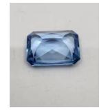Loose 23.65 Carat Blue Topaz Gemstone