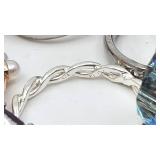 Lot of Untested Gold and Silver Rings - 1 Unfinished Ring Setting Stamped KP - 103.10g