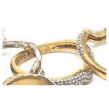 Lot of Untested Gold and Silver Rings - 1 Unfinished Ring Setting Stamped KP - 103.10g