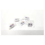 Lot of 5 - 2002 Salt Lake City Winter Olympic Pins (New and Unworn)