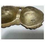 1940s Embossed Tin Ashtray