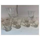 Sets of Bushmills Irish Whiskey & Baileys Drinking Glasses