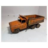 Tonka Mighty Dump Truck & Tonka Green and Yellow Dump Truck