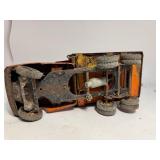 Tonka Mighty Dump Truck & Tonka Green and Yellow Dump Truck