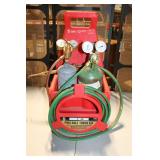 Chicago Electric Portable Welding Torch Kit with Oxygen and Acetylene Tanks