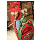 Chicago Electric Portable Welding Torch Kit with Oxygen and Acetylene Tanks