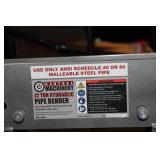 Central Machinery 12 Ton Hydraulic Pipe Bender