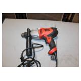 Used Black & Decker Power Drill with Cord