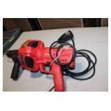 Bauer Corded Drain Cleaning Machine with Drill Style Handle