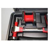 Maddox Body and Fender Hammer and Dolly Set in Case