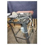 Industrial Belt and Disc Sander on Stand