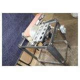 Industrial Belt and Disc Sander on Stand