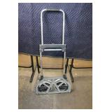 Folding Aluminum Hand Truck with Non-Marking Wheels