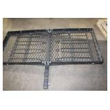 Heavy-Duty Steel Hitch Cargo Carrier with Folding Ramp