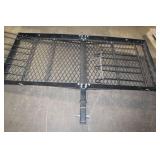 Heavy-Duty Steel Hitch Cargo Carrier with Folding Ramp